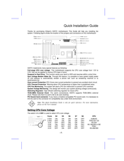 AOpen AX5TC Quick Installation Manual