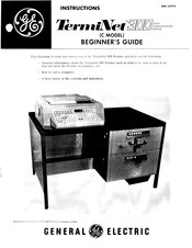 GE TermiNet 300 C Beginner's Manual