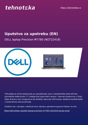 Dell NOT22418 Setup And Specifications