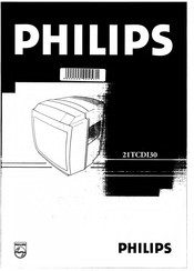 Philips 21TCDI30 Manual