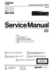 Philips CD210 05R Service Manual
