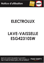 Electrolux ESG42310SW User Manual