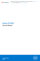 Dell Vostro 3515 2V448 Service Manual