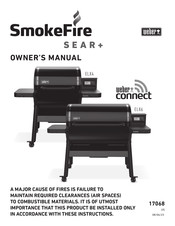 Weber SmokeFire SEAR+ ELX6 Owner's Manual