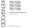 Kenwood TM-732E Instruction Manual