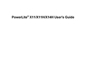 Epson PowerLite X11H User Manual