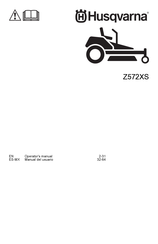 Husqvarna Z572XS Operator's Manual