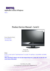 BenQ 9H.0DQ75.000 Service Manual