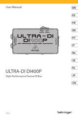 Behringer ULTRA-DI DI400P User Manual