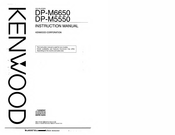 Kenwood DP-M5550 Instruction Manual