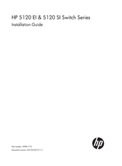 HP 5120-24G EI TAA Installation Manual