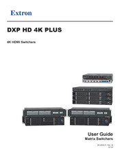 Extron electronics DXP HD 4K PLUS User Manual