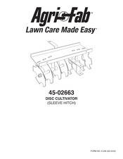 Agri-Fab Lawn Care Made Easy 45-02663 Manual