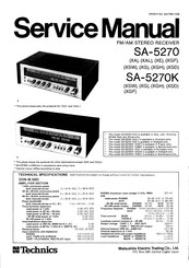 Technics SA-5270 Service Manual