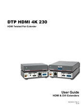 Extron electronics DTP HDMI 4K 230 D User Manual