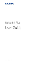 Nokia 8.1 Plus User Manual