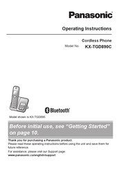 Panasonic KX-TGD890C Operating Instructions Manual