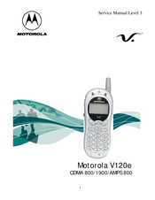 Motorola V120e Service Manual