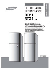 Samsung RT21 Series Owner's Instructions Manual