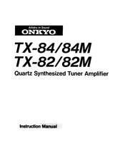 Onkyo TX-84 Instruction Manual