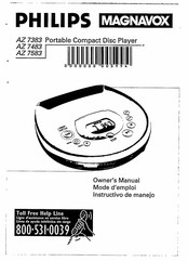 Philips Magnavox AZ 7583 Owner's Manual