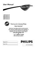 Philips 20PT6441/37 User Manual