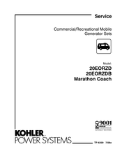 Kohler 20EORZDB Manual