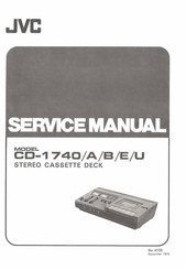 JVC CD-1740 A Service Manual