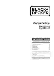 Black & Decker BXWD01280IN Manual