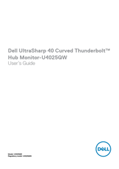 Dell U4025QW User Manual