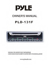 Pyle PLD-131F Owner's Manual