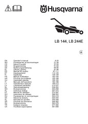 Husqvarna LB 144 Operator's Manual