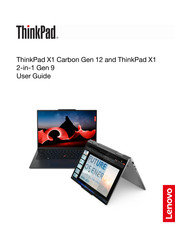 Lenovo ThinkPad X1 Carbon Gen 12 User Manual