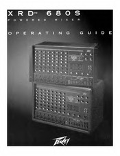 Peavey XRD 680S Operating Manual