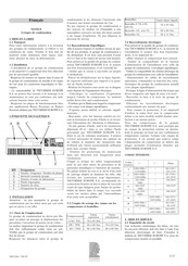 Tecumseh 4B20530102 Installation Instructions Manual