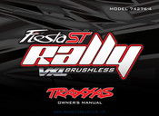 Traxxas Ford Fiesta ST Rally VXL Owner's Manual