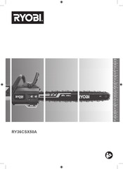 Ryobi RY36CSX50A-0 Original Instructions Manual