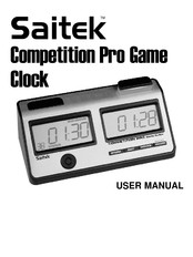 Saitek Competition Pro Game Clock User Manual