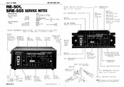 Roland CHORUS ECHO SRE-555 Service Notes