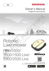 Honda Miimo HRM1000 Owner's Manual