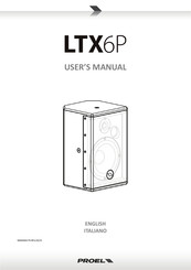 PROEL LTX6P User Manual
