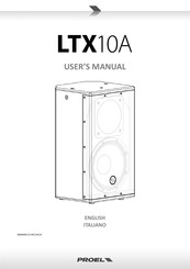 PROEL LTX10A User Manual