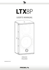 PROEL LTX8P User Manual