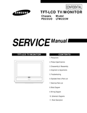 Samsung LTM 225W Service Manual