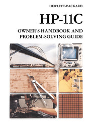 HP HP-11C Owner's Handbook Manual
