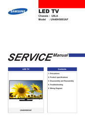 Samsung UN40H5003AF Service Manual