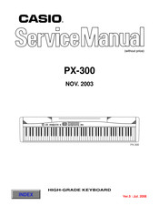 Casio Privia PX-300 Service Manual