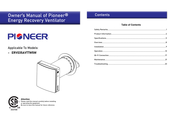Pioneer ECOasis 50 Owner's Manual