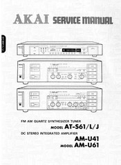 Akai AM-U61 Service Manual
