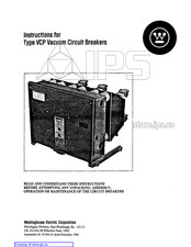 Westinghouse 50VCP250 Instructions Manual